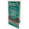 Celtic FC Birthday Card & Badge 2