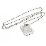 Liverpool FC Dog Tag & Chain - Silver Plated 2