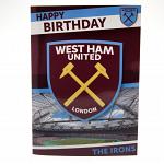 West Ham United FC Musical Birthday Card 3