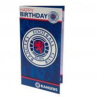Rangers FC Birthday Card & Badge