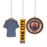 Manchester City FC Air Freshener - 3 Pack