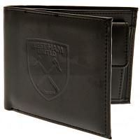 West Ham United FC Leather Wallet - Debossed Crest