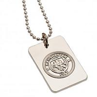 Manchester City FC Dog Tag & Chain - Silver Plated