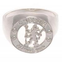 Chelsea FC Ring - Sterling Silver - Size X