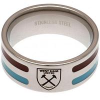West Ham United FC Ring - Colour Stripe - Size U