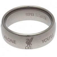 Liverpool FC Ring - Super Titanium - Size R