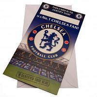 Chelsea FC Birthday Card - No 1 Fan