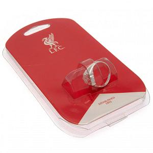 Liverpool FC Ring - Silver Plated - Size X 2