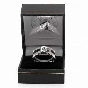 Chelsea FC Ring - Black Inlay - Size R 2