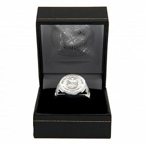 Celtic FC Ring - Silver Plated - Size R 2