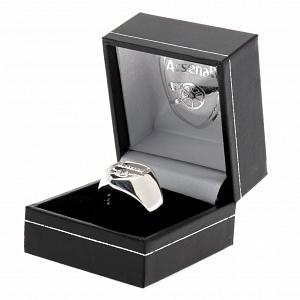 Arsenal FC Ring - Sterling Silver - Size X 2