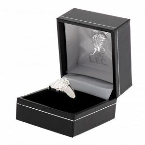 Liverpool FC Ring - Sterling Silver - Size U 2