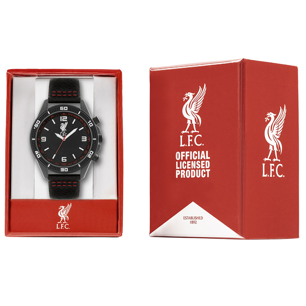 Liverpool FC Mens Sports Watch Official Football Merchandise