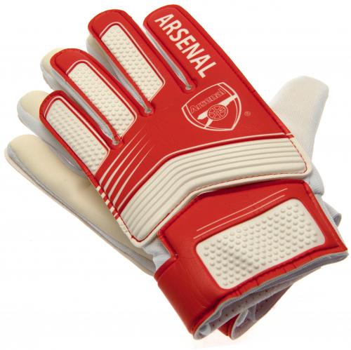 Official Merchandise NEWUK 10/12YRS Arsenal FC Goalkeeper Gloves YOUTH 