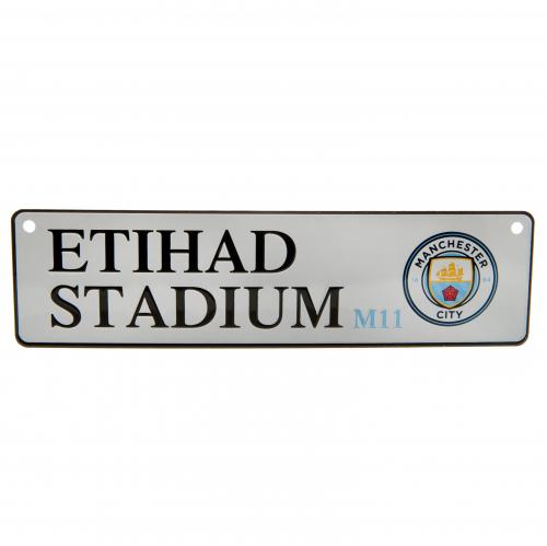 Manchester City Fc METAL  Street Sign  GIFT 