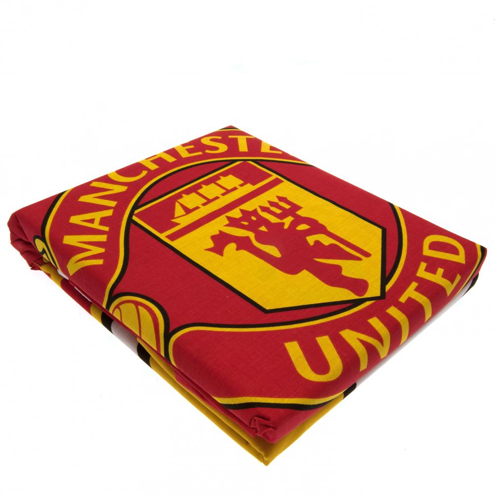 Manchester United Fc Duvet Cover Bedding Set Single Official