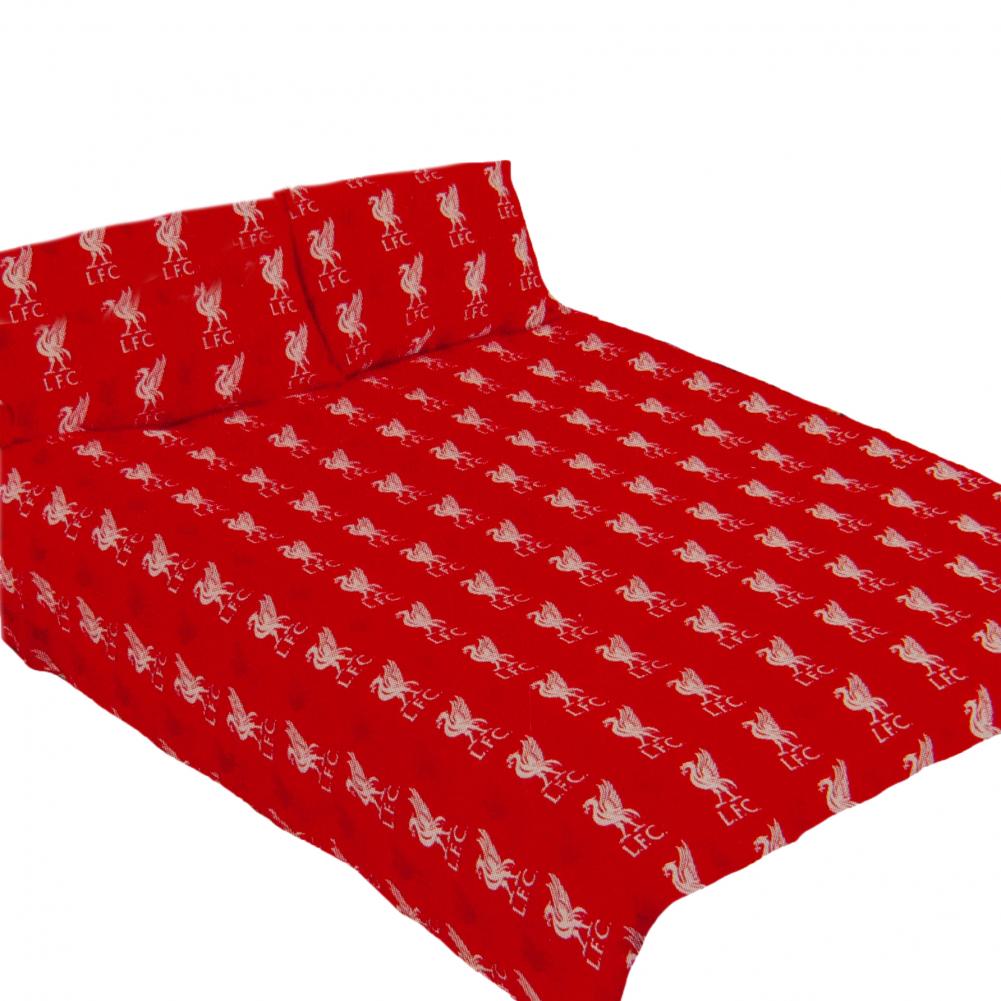 Liverpool FC Double Duvet Set PL Official Football Merchandise