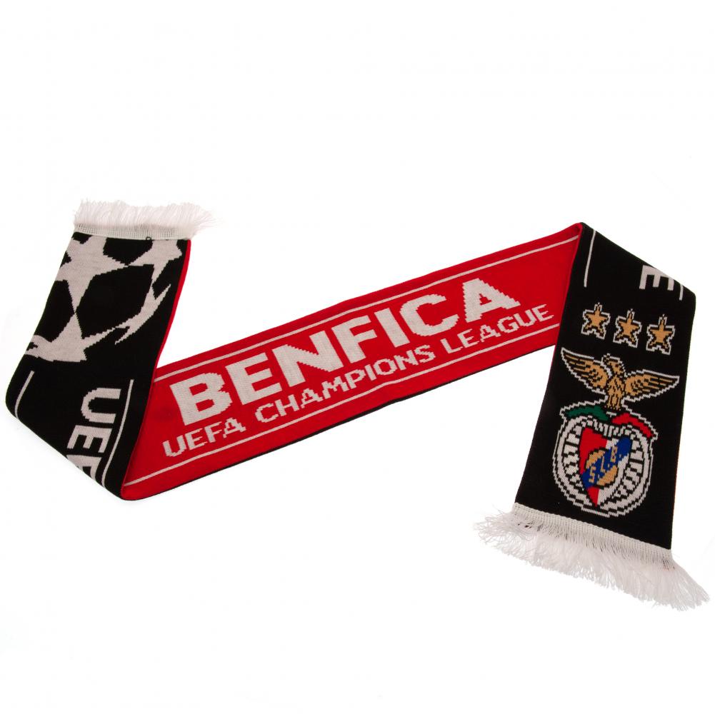 Premium Acrylic Knit Benfica Soccer Fan Scarf 