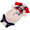 England FA 2 Pack Bodysuit 82 Retro 12-18 Mths 4