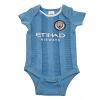 Manchester City FC 2 Pack Bodysuit 6/9 mths ES 2