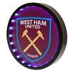 West Ham United FC Metal LED Logo Sign 2
