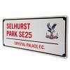 Crystal Palace FC Street Sign RW 3