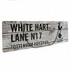 Tottenham Hotspur FC Rustic Garden Sign 3