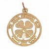 Celtic FC 9ct Gold Pendant Large 3