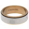 Newcastle United FC Bi Colour Spinner Ring X-Small 4