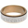 Newcastle United FC Bi Colour Spinner Ring X-Small 3