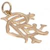 Rangers FC 9ct Gold Pendant Large 3