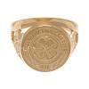 Celtic FC 9ct Gold Crest Ring Medium 3