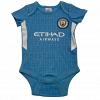 Manchester City FC 2 Pack Bodysuit 12/18 mths SQ 3