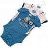 Manchester City FC 2 Pack Bodysuit 12/18 mths SQ 4