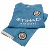 Manchester City FC Shirt & Short Set 6/9 mths SQ 4