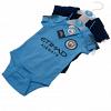 Manchester City FC 2 Pack Bodysuit 9/12 mths NV 4