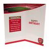 Arsenal FC Birthday Card - No 1 Fan 3