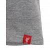 Liverpool FC Crest T Shirt Mens Grey S 3