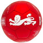 England FA Football Signature Red PH 3