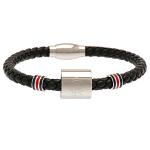 Rangers FC Colour Ring Leather Bracelet 2