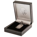 Rangers FC Engraved Dog Tag & Chain 3
