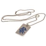 Rangers FC Enamel Crest Dog Tag & Chain 2