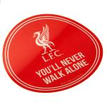 Liverpool FC Single Car Sticker YNWA 2
