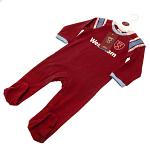 West Ham United FC Sleepsuit 6-9 Mths ST 3