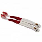 West Ham United FC Twin Pack Toothbrush Junior 3