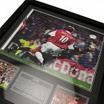Dennis Bergkamp Signed Framed Print 2