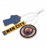 Manchester City FC Air Freshener - 3 Pack 2