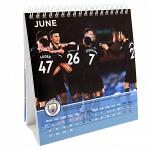 Manchester City FC Desktop Calendar 2022 2
