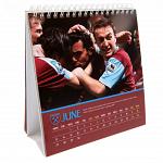 West Ham United FC Desktop Calendar 2022 2