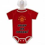 Manchester United FC Baby On Board Sign 3